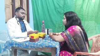 Hot Bengali aunty fucking by doctor, when she went to clinic