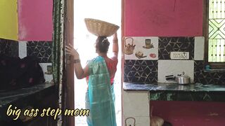 Everbest Desi Big boobs bhabhi xxx sex with house owner in front of his wife threesome sex
