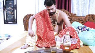Soyi hui chachi ka pura doodh pee gya fir aaram de pela