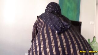 Huge Boobs Real Desi Maid in Salwar Suit Fucked Hard by her Saheb