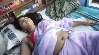 Saree and bra pussy lick romance by Vaishnavy and Sharun Raj, Mallu hot couple romance, Pussy lick of mallu hot girl, Indian sex