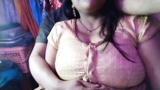 Hot desi sexy big boobs wife and village boyfriend romance in the secret room.