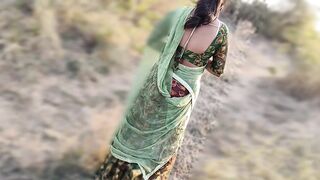 Sex on the farm by listening to notty niece joke, Fucked her uncle outdoor jungal sex with Full Hindi audio