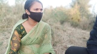 Sex on the farm by listening to notty niece joke, Fucked her uncle outdoor jungal sex with Full Hindi audio