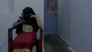 18 years old stepsister Khadija gets caught while watching porn