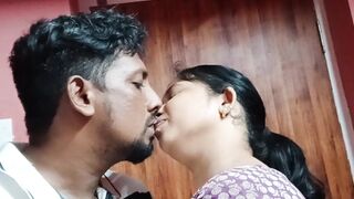 DESI COUPLES EXTREME ROMANCE TEMPTED HIM TO CUM INSIDE HER PUSSY