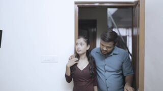 Girl brings neighbor's girlfriend to her house for the first time to have sex with boyfriend for the first time