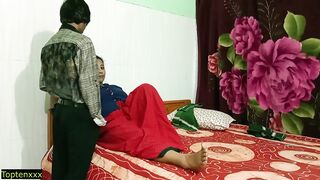 Desi bhabhi hot fucking with strong dick boy!