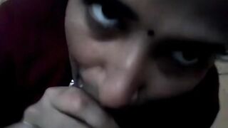 Desi wife hot blowjob