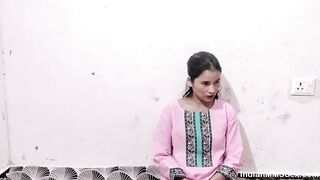 Passionate Desi Indian couple home sex creampie