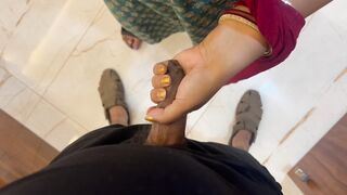 Indian Desi Poor Village Bhabhi seduced & fucked by a Besharam house owner with clear hindi audio