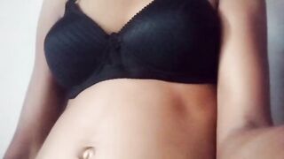 Desi punjabi girl getting necked alone